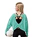 Cute Tops for Teens Girls Long Sleeve Shirts Cute Fashion Crop Tops Preppy Youth Summer Spring Casual Trendy Teen Girl Clothes Outfits