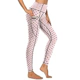 Polyvalent pour diverses activités : que vous pratiquiez le yoga, que vous alliez à la salle de sport ou que vous alliez courir, ce legging d'entraînement rose à pois pour femme est conçu pour vous soutenir dans tous les types d'activités physiques. Il peut également être porté comme pantalon d'entraînement confortable pour les femmes lors de sorties décontractées ou lors de la détente à la maison