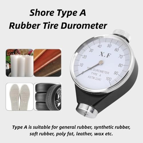Gummireifen Durometer Shore Typ A/O/D Härteprüfer Messgerät 0-100 HA(A)