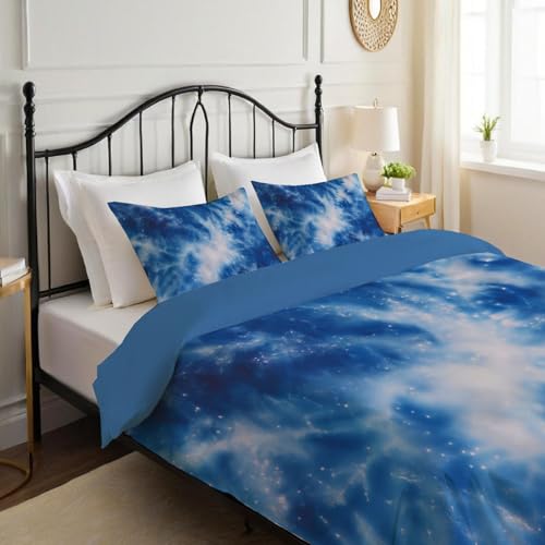 Housse de couette 220x240cm fermeture éclair fini la couette qui glisse - 4