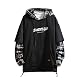 Hoodie Herren Gurunvani Japan Style Patchwork