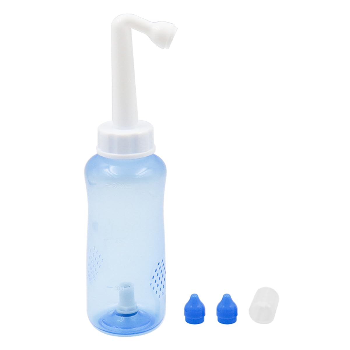 Neti Pot Nasal Rinse Kit, Nose Wash, 300ml Sinus Rinse Bottle, Nasal Irrigation with Pressure Rinse for Adults and BPA Free