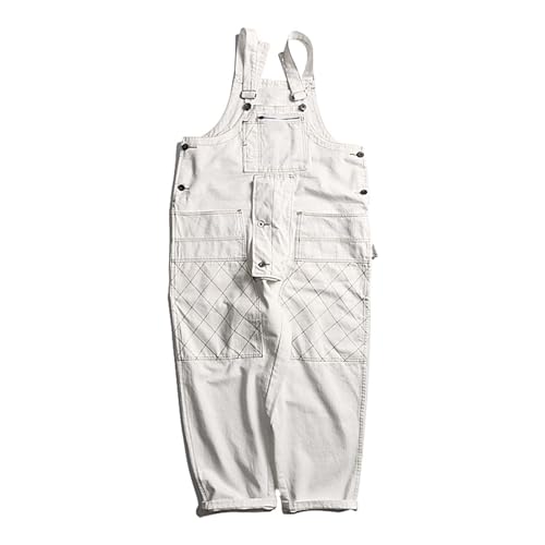 Salopette hip-hop homme à bretelles pour un look streetwear cargo en ville