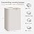 STORAGE MANIAC 3-Pack Large Laundry Hamper, 80L (21.1 Gal) Collapsible Laundry Basket with Bamboo Handles, Freestanding Waterproof Clothes Hamper for Laundry Room, Bedroom, Dorm, Towels, Toys, Beige