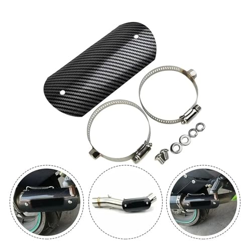 Protector de silenciador universal y cubierta térmica de moto 2