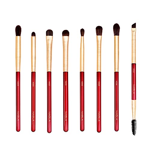 Nabla Ruby Complete Eye Brush Set - 200g, 8 Unità (Confezione da 1) - Image 3