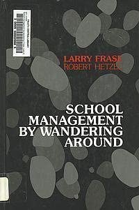 School Management by Wandering around book cover