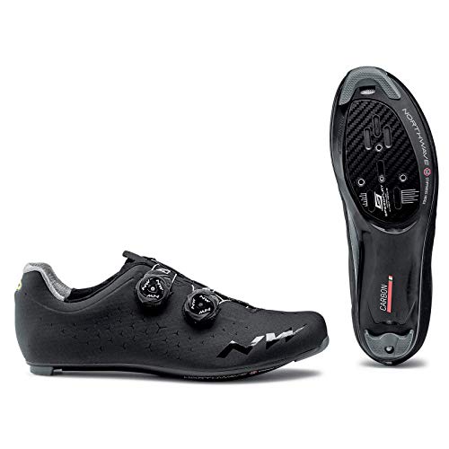 Northwave, Zapatos Carretera Revolution 2 para Unisex Adulto, Negro, 43 EU