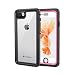 Produktbild Lanhiem für iPhone 7 Hülle, iPhone 8 Hülle, IP68 Wasserdicht Handyhülle 360 Grad Schutzhülle, Stoßfest Staubdicht und Unterwasser Outdoor Panzerhülle mit Eingebautem Displayschutz, Pink