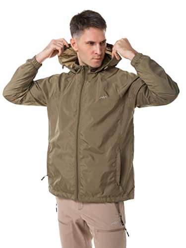 Image of Mens Windbreaker Jackets Lightweight Packable Jacket,Windproof and Dustproof