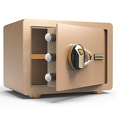 Coffre-fort biométrique CLSDRZC contre le vol de vos bijoux et argent à la maison ou à l'hôtel