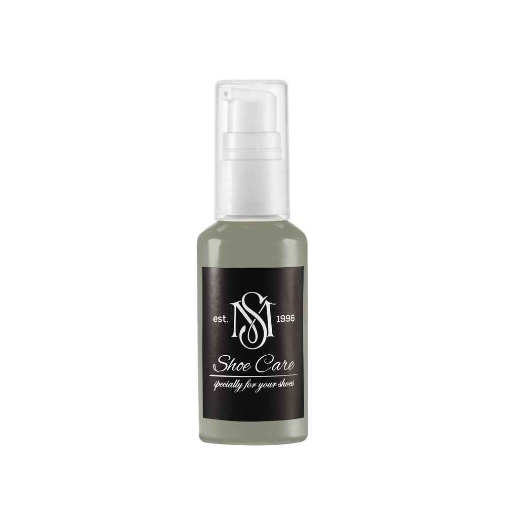 Baume pour cuir gris galet contre les craquelures des chaussures