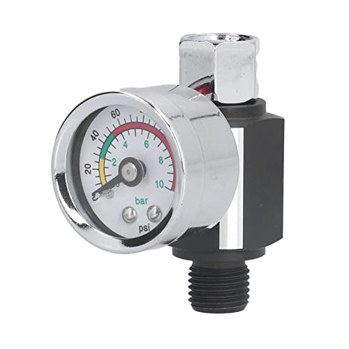 Zerodis �y�C���g�X�v���[�K���p�G�A�v���b�V���[���M�����[�^�[ �����\�ȃv���b�V���[�̂��߂̍������G�A�v���b�V���[���M�����[�^�[�o���u ������^�y�C���g�X�v���[�K���ɓK�p �A���~������ 1/4�C���` �e��:16 CFM