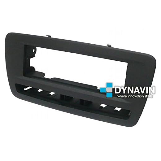 NEGRO SEAT IBIZA 6J 2008-2016 MARCO 1DIN UNIVERSAL INSTALACION CAR AUDIO PIONNER, ALPINE, KENWOOD, SONY... (Negro)