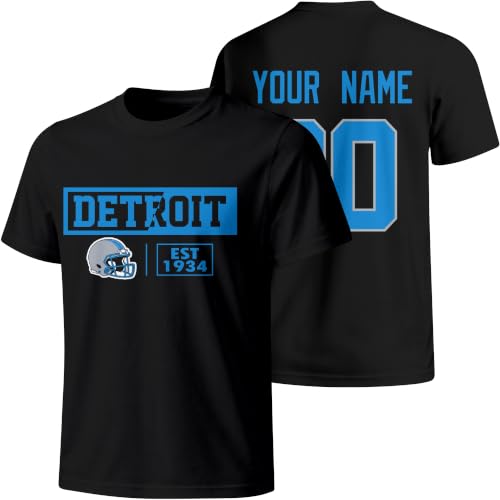 Image of ANTKING T Shirt with Custom Name Number for Men Women Gifts | Custom T Shirt for Youth Men Women Birthday Gift