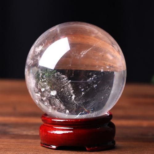 Sphère en quartz blanc décorative 6cm pour bureau et salon zen - 2