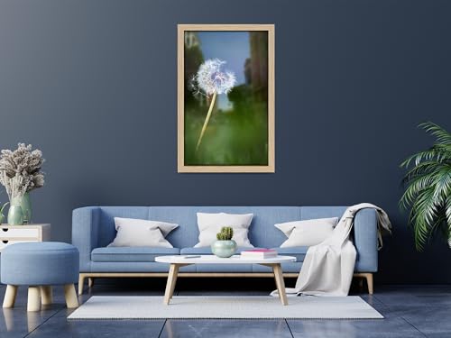 TradeZilla pack of 3 Luxurious Large Oak (60 x 90 CM) Poster Frame Engineered Wood, 36 x 24 Inch Horizontal/Vertical Display Seasonal/Occasion Gifts [ Oak ] - Image 6