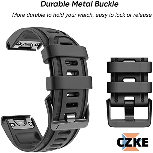 Bracelet Garmin Fenix 5S Plus silicone jaune pour changer de style - 5