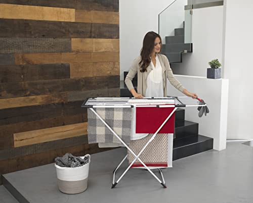 Séchoir à linge extensible Vileda Surprise en aluminium et acier