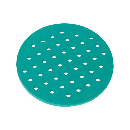 Bel-Art Scienceware 188480016 Purple Polymer Foam Magic Touch Round Floating Rack, 44 Places, 22cm Diameter x 1cm Height, For 1.5mL Microcentrifuge Tubes