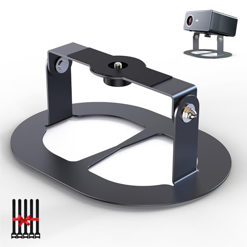 Image of DAWASAPAT Desktop Projector Stand Table, MINI Tabletop Projector Holder Mount with 1/4" Screw & Cable Ties, Easy Setup Stand for Most Projectors for Home, Office, Outdoor Projection