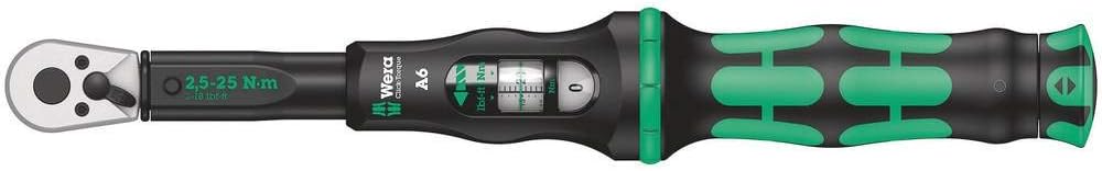Click-Torque A6 Torque wrench Hex 2 5-25 Nm