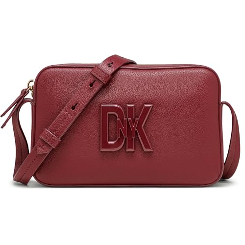Sac crossbody DKNY Milan Burgundy pour libérer vos mains avec style