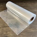 Poly Tubing Roll 2mil 12 inch×105 Feet Food Grade LDPE Resin for Custom Length Packaging