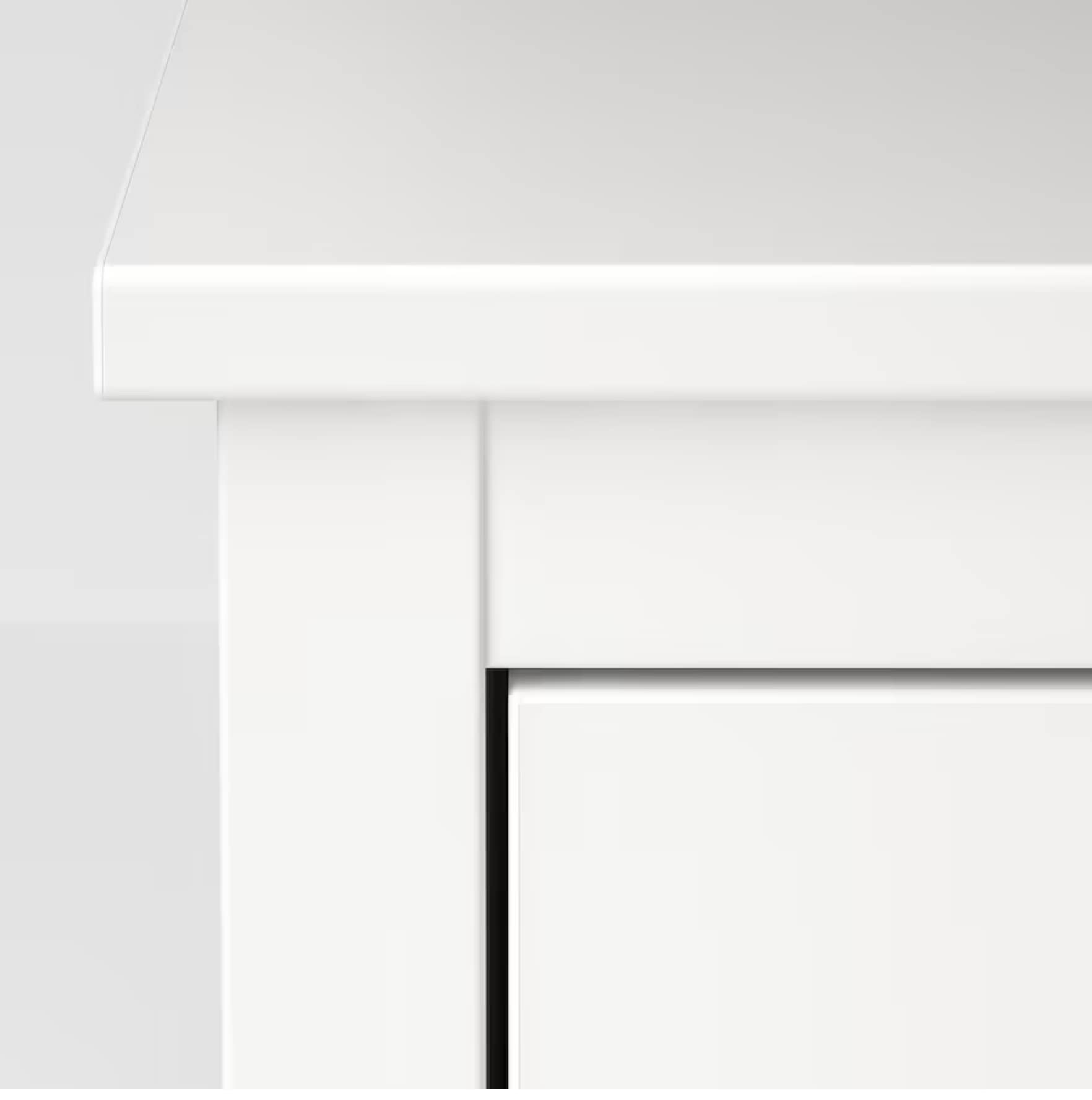 1CLIQKART KOPPANG Chest of 3 Drawers, white90x83 cm (35 3/8x32 5/8