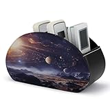 【Perfekte Größe】Der Weltraum Galaxy Universe TV-Fernbedienungshalter misst 8,3 x 4,7 x 2,9 Zoll (21 x 12 x 7,3 cm) und ist wasserdicht und rutschfest. Der Outer Space Galaxy Universe Fernbedienungs-Organizer hält alle Ihre Fernbedienungen griffbereit und leicht zu identifizieren. Sie können alle Ihre Fernbedienungen einfach organisieren und bei Bedarf darauf zugreifen