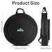 EASTROCK 22” Cymbal Bag Padded Cymbal Case Storage with Strap For Cymbal Protection