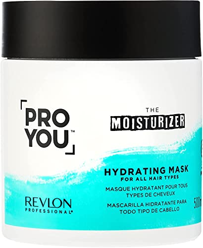 Revlon Professional Pro You - The Moisturizer - Masque hydratant - Apporte brillance et douceur - Soin pour cheveux secs et déshydratés - 500ml