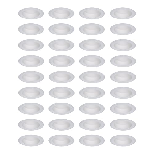 Garniture HALO 6126WB-36PK pour illuminer votre salon avec un déflecteur blanc conique