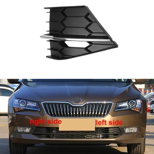 Grille antibrouillard avant Skoda Superb 2016-2018 remplacement cache cassé - 4