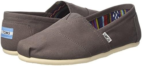 TOMS Men's Espadrille Loafer Flat, Grey, 10 | Image 6