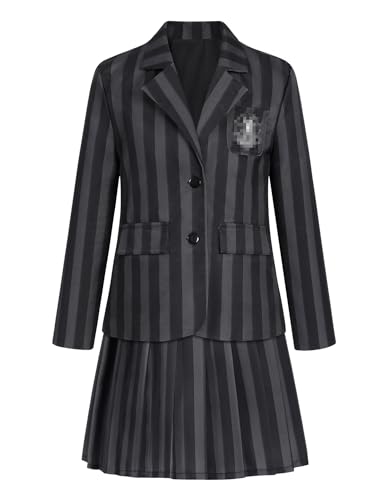 Disfraz infantil uniforme academia para niñas miniatura 3