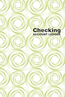 checking account book: 6 Column Payment Record, Record and Tracker Log Book, Personal Checking Account Balance Register, Checking Account Transaction Register (checkbook ledger)