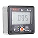 Digital Angle Finder and Magnetic Level Box with Backlit LCD Display, IP65 Dust and Water Inclinometer, 4 by 90 Degree Range with 0.2 Degree Accuracy for Industrial Measurement