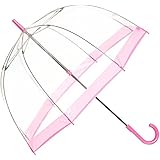 [ムーンバット] 折りたたみ傘 FULTON(フルトン) Birdcage バードケージ 婦人ビニール傘 レディース ローズピンク 親骨65㎝ 全長92.5㎝ 直径86㎝ 持ち手16.5㎝