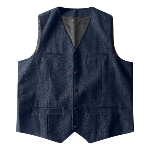 Costume d'affaires décontracté gilet manteau slim fit WWricotta pour hommes