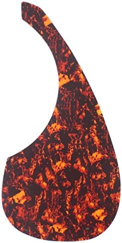 Self-Stick Thin Pickguard for Yamaha Style Acoustic Guitar ,Tri-color Tortoise