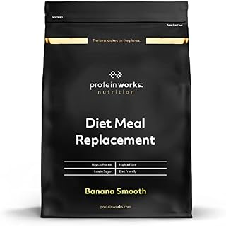Protein Works - Diet Meal Replacement Shake | 250 Calorie Meal | High Protein Meal Powder | Nutrient Dense | Supports Weight Loss | 7 Servings | Banana Smooth | 500g