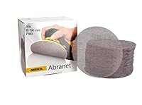 Mirka Abranet Netz-Schleifscheiben Ø 150 mm Klett/Korn P180 / 50 Stk/zum Schleifen von Holz, Spachtel, Lack, Kunststoff / 5424105018