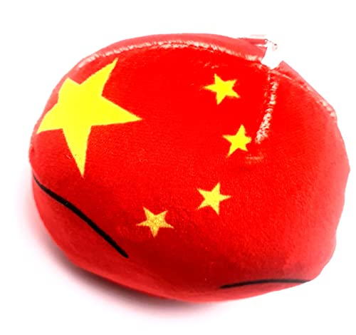 10cm Countryballs Country Ball Cute China Chinese Asia Flag Cuddly Meme Ball Toy Gift - Image 2