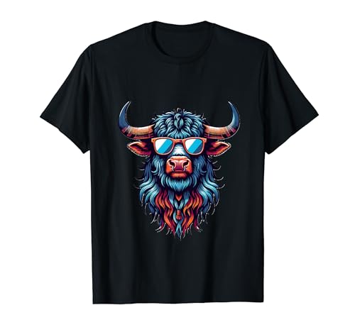 Yak Gangsta Funny Yaks Lovers Rétro Yak Yak T-Shirt