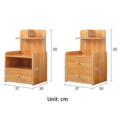 Commode de chevet au design scandinave épuré et finitions soignées - 7