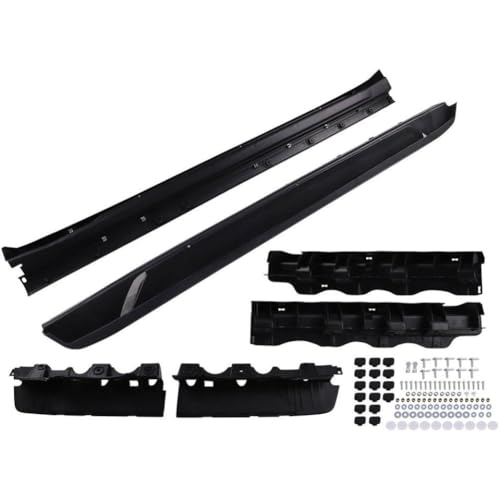 Escalón Lateral de Barra Compatible con 2020-23 PT938-48200 Kit Completo Negro