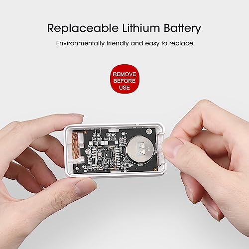 X-Sense Fernbedienung RC01 mit austauschbarer Batterie, kompatibel mit X-Sense Funkmelder, Testen aus der Entfernung, Ortung und Stummschalten von miteinander verbundenen Melder