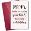 Mom Sharing DNA White
