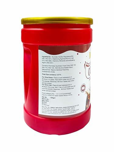 Image of Mr. Kool Instant Drink Powder Cola 500 Gm Jar, Provides Instant Energy, Boosts Immunity